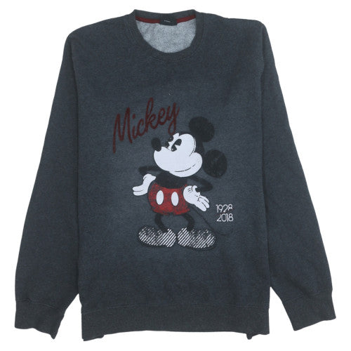 Womens UK Size 2XL Disney Grey Pullover Sweatshirt