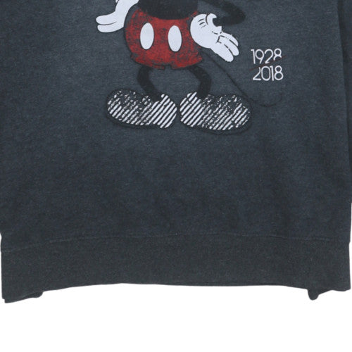 Womens UK Size 2XL Disney Grey Pullover Sweatshirt