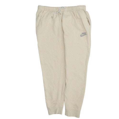 Womens UK Size XL Nike Relaxed Fit Jogger Beige Trousers