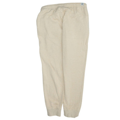 Womens UK Size XL Nike Relaxed Fit Jogger Beige Trousers