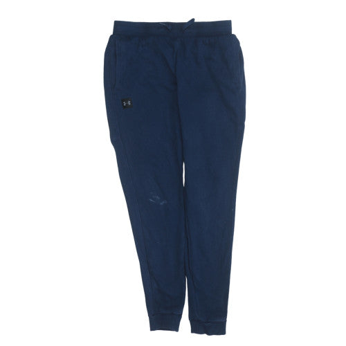 Mens UK Size L Under armour Regular Fit Jogger Blue Trousers