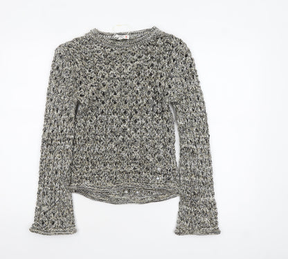 Womens UK Size XS Marks and Spencer Grey Pullover Jumper
