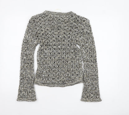 Womens UK Size XS Marks and Spencer Grey Pullover Jumper
