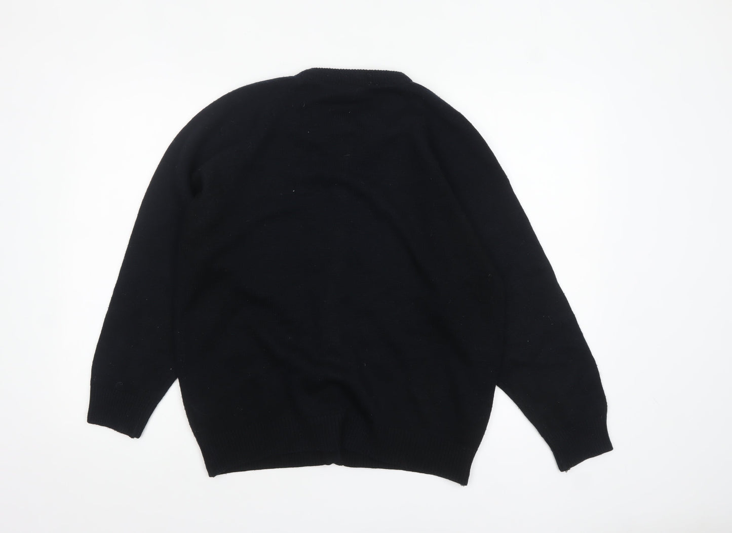 Womens UK Size L Top Secret Black Cardigan Jumper