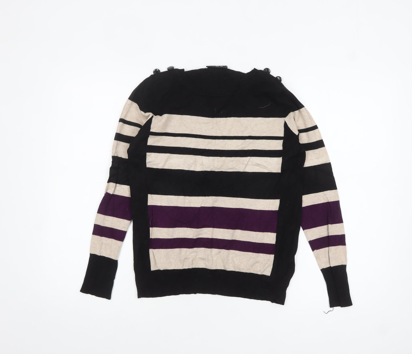Womens UK Size 12 Wallis Black Pullover Jumper