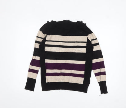 Womens UK Size 12 Wallis Black Pullover Jumper