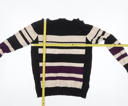 Womens UK Size 12 Wallis Black Pullover Jumper