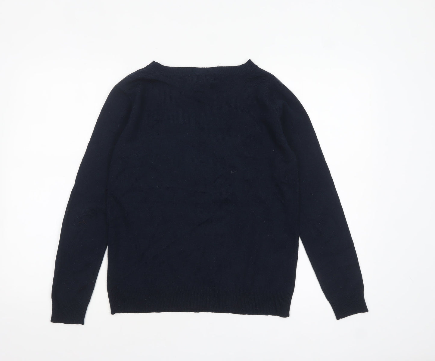 Womens UK Size S Atmosphere Blue Pullover Jumper
