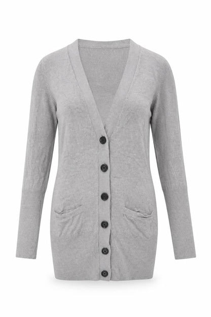 Womens UK Size XS Gap Grey Cardigan Jumper