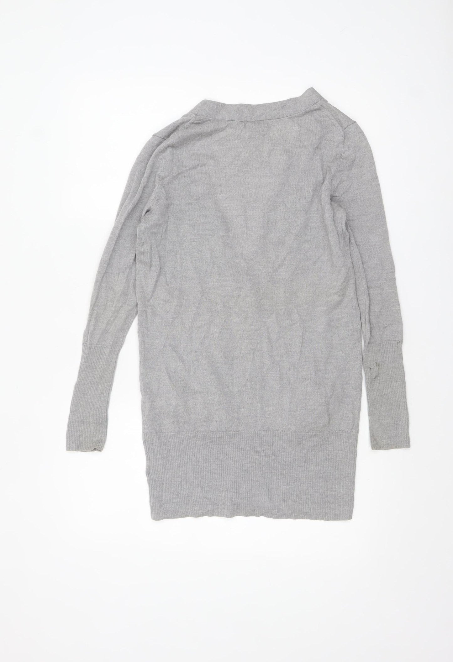 Womens UK Size XS Gap Grey Cardigan Jumper