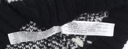 Womens UK Size 12 Zara Black Pullover Jumper