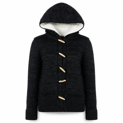 Womens UK Size S Yoki Black Cardigan Jumper