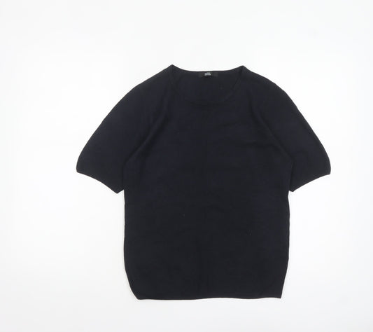 Womens UK Size 10 Marks and Spencer Blue Pullover Jumper