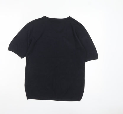 Womens UK Size 10 Marks and Spencer Blue Pullover Jumper