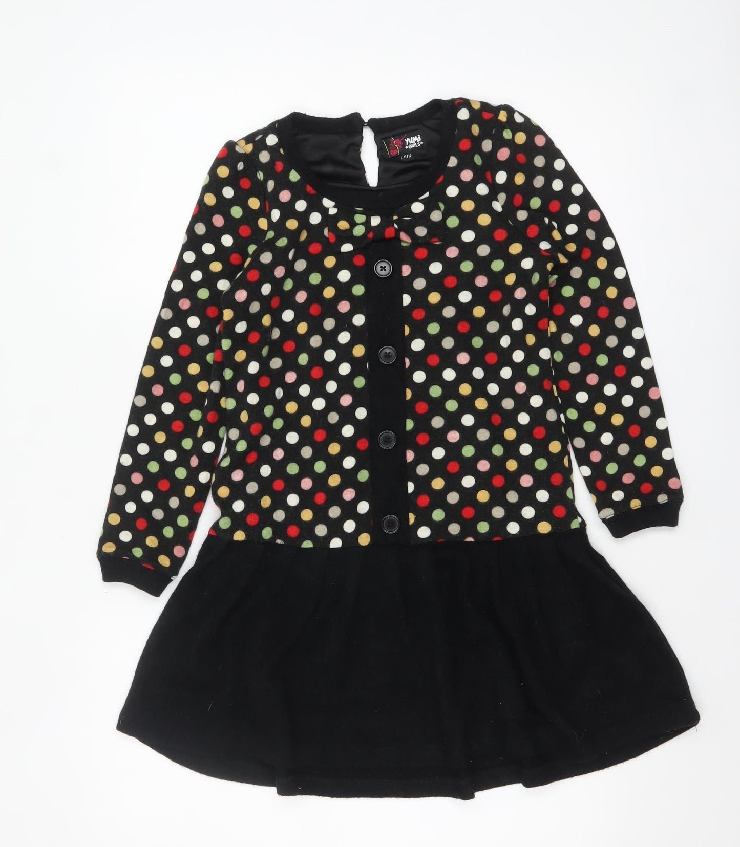 Girls UK Size 11-12 Years Yumi Girls Skater Dress