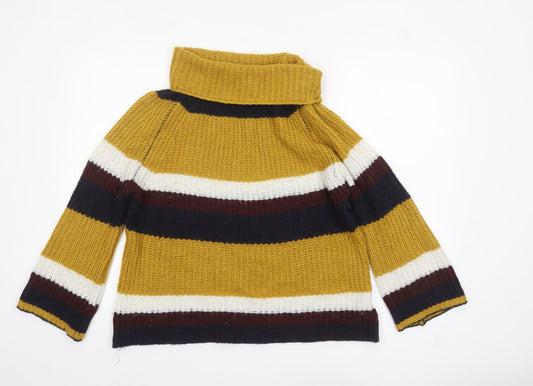Womens UK Size M Isabella D. Multicoloured Pullover Jumper