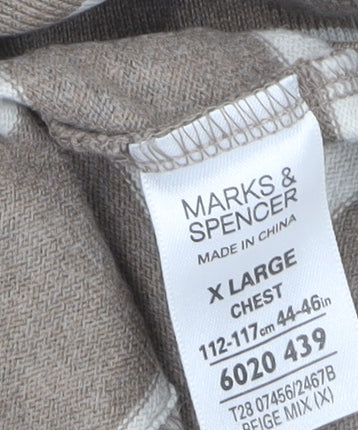 Mens UK Size XL Marks and Spencer 100% Cotton Polo Shirt