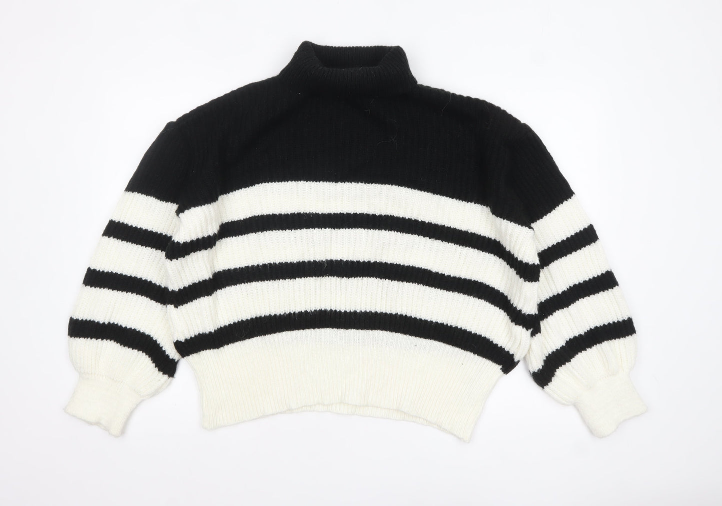 Womens UK Size M Dorothy Perkins Black Pullover Jumper