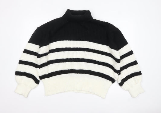 Womens UK Size M Dorothy Perkins Black Pullover Jumper