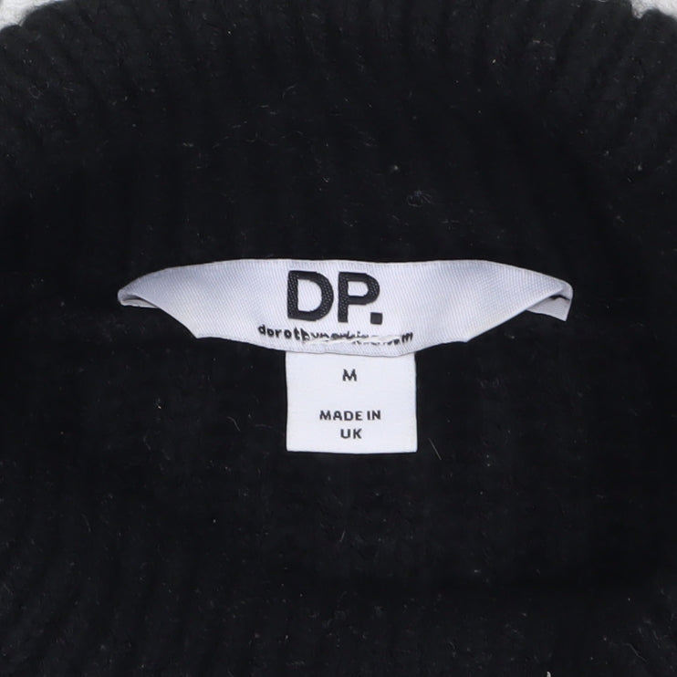 Womens UK Size M Dorothy Perkins Black Pullover Jumper