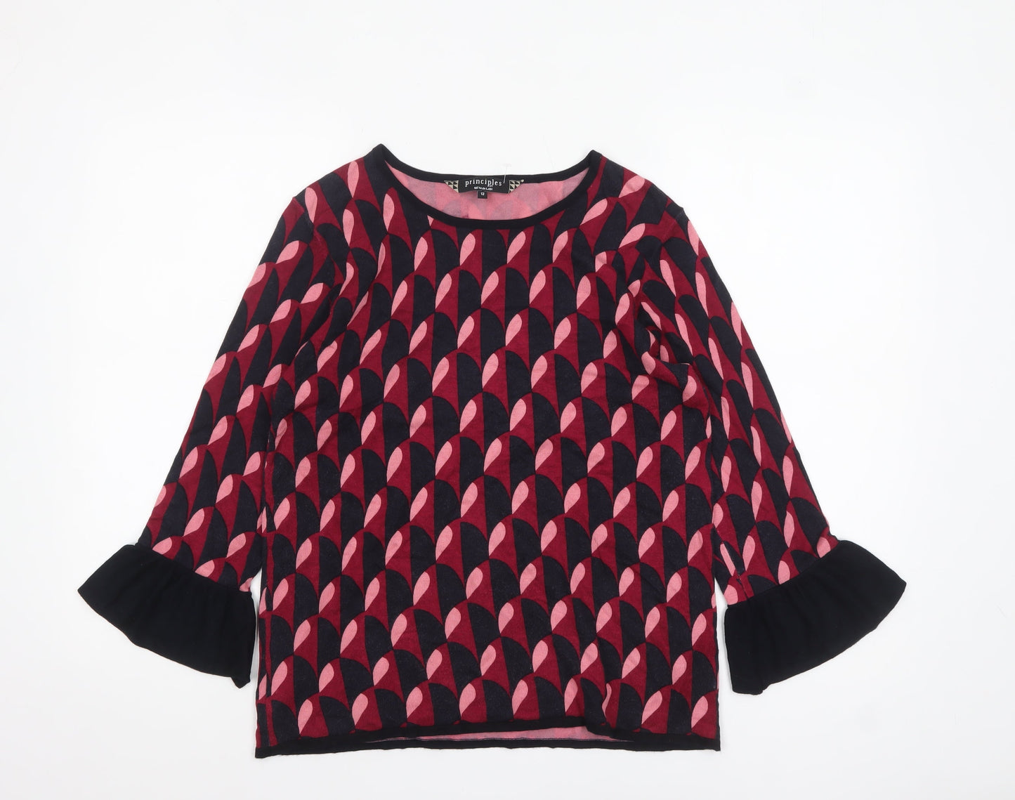 Womens UK Size 12 Principles by Ben de Lisi Multicoloured Pullover Jumper