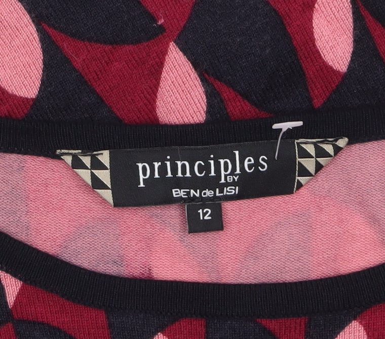 Womens UK Size 12 Principles by Ben de Lisi Multicoloured Pullover Jumper