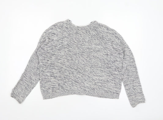 Womens UK Size S New Look Grey Cardigan Jumper