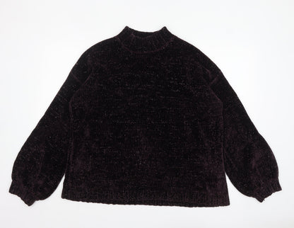 Womens UK Size L NEXT Purple Pullover Jumper
