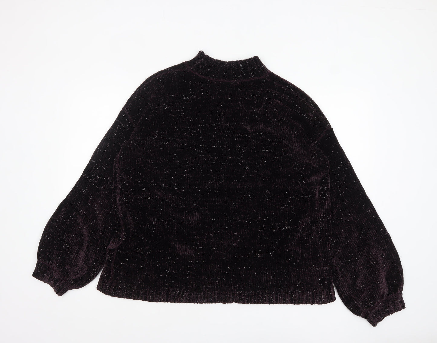Womens UK Size L NEXT Purple Pullover Jumper