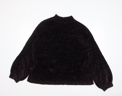 Womens UK Size L NEXT Purple Pullover Jumper