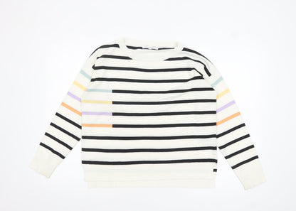 Womens UK Size M NEXT Multicoloured Pullover Jumper