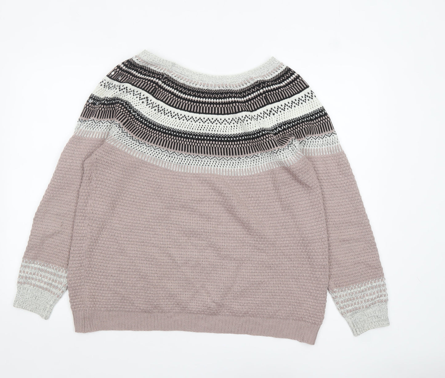 Womens UK Size 16 NEXT Pink Pullover Jumper