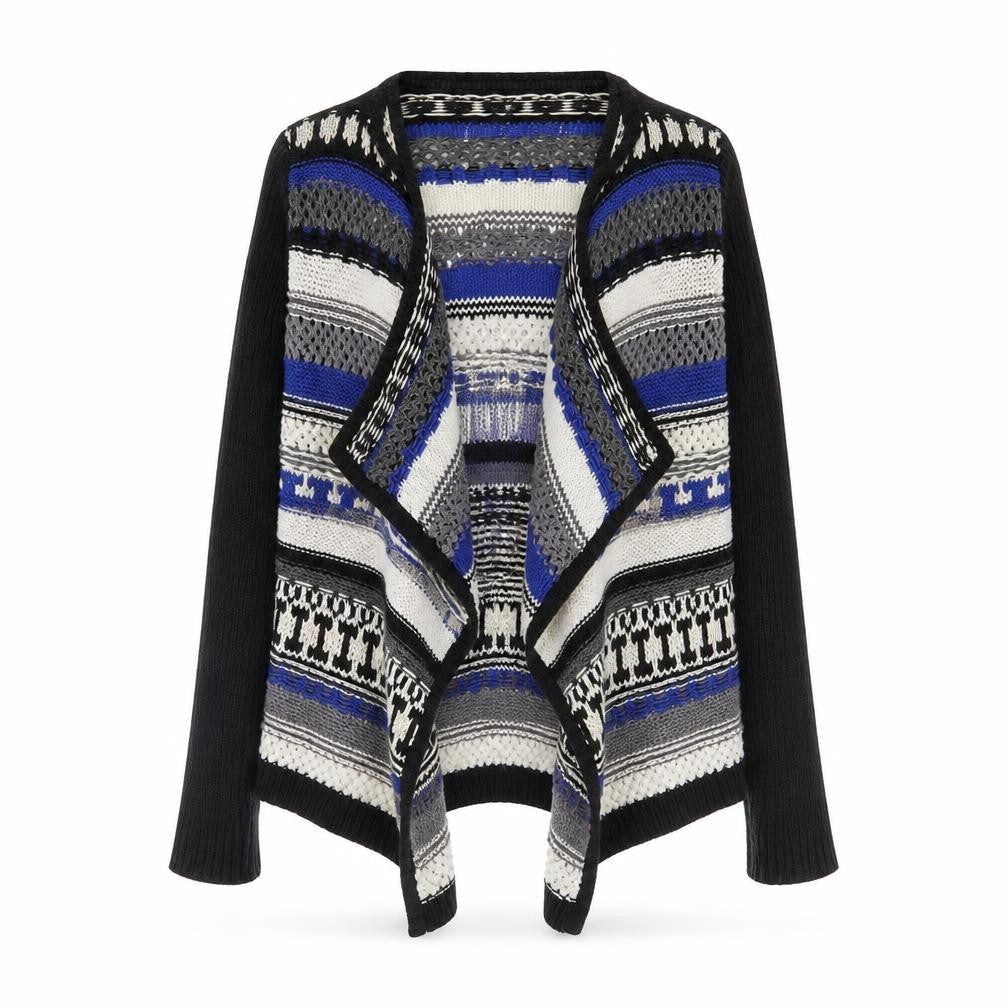 Womens UK Size 10 River Island Multicoloured Cardigan Jumper