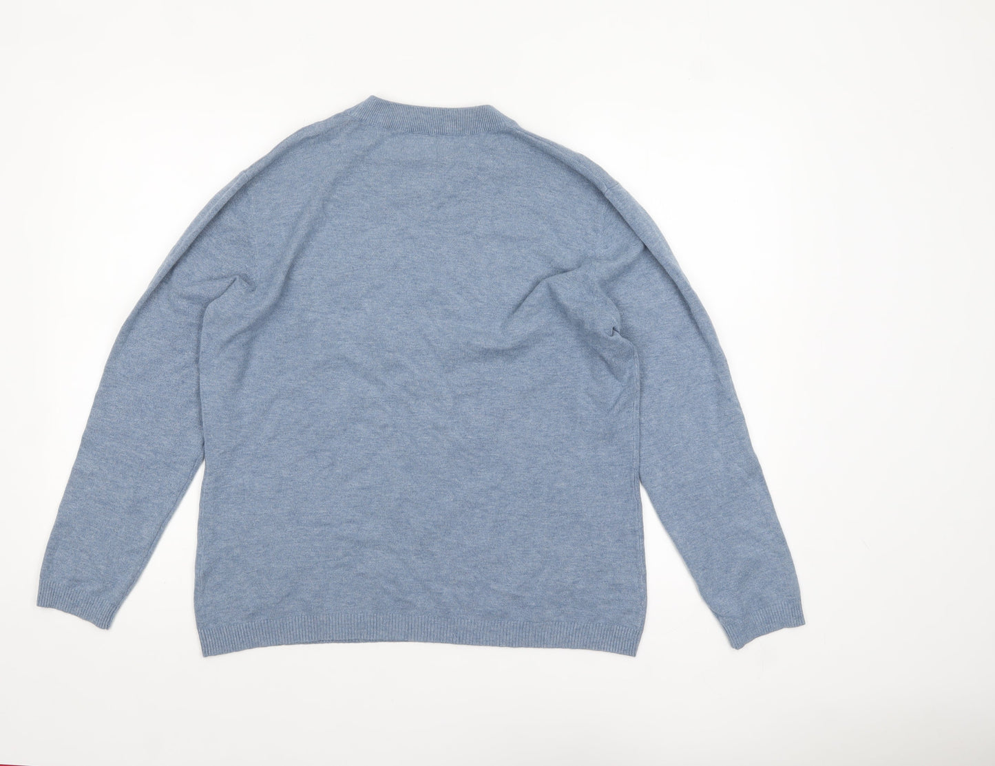 Womens UK Size M Etoile Blue Pullover Jumper