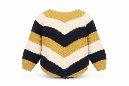 Womens UK Size S Apricot Multicoloured Pullover Jumper