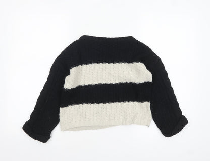 Womens UK Size 6 River Island Black Pullover Jumper