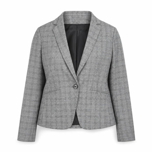 Womens UK Size 8 H&M Regular Grey Blazer