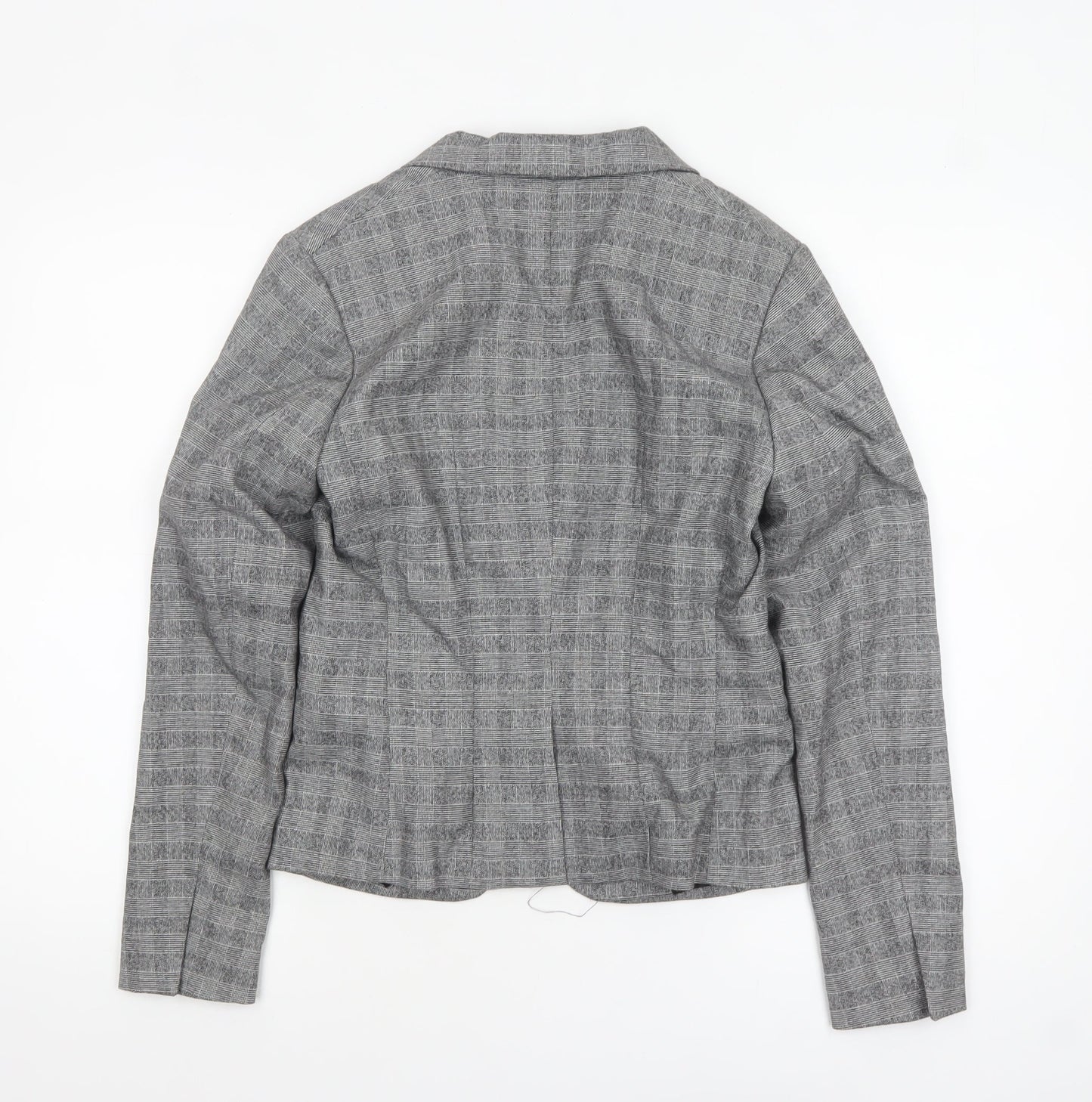 Womens UK Size 8 H&M Regular Grey Blazer