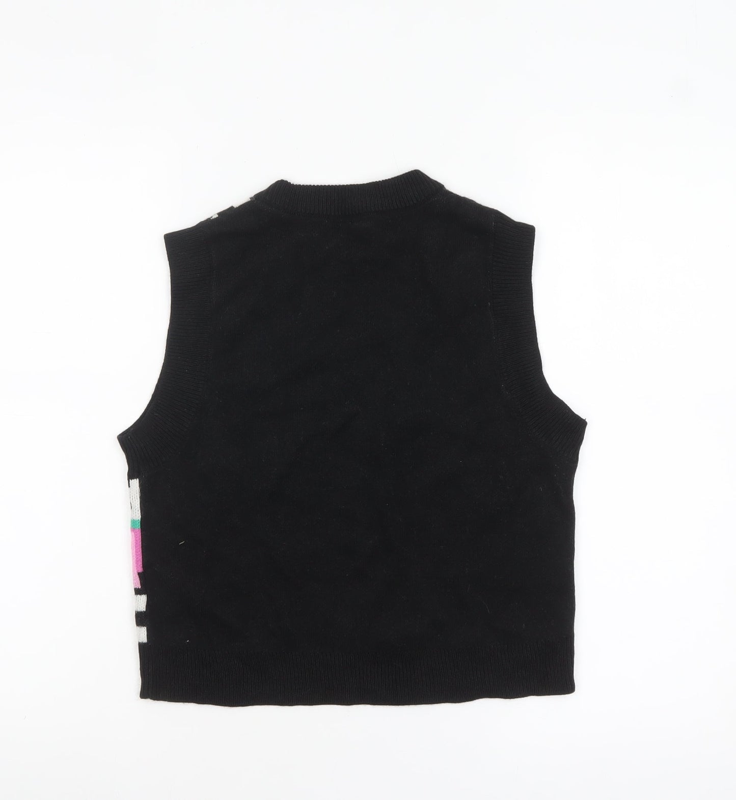 Womens UK Size 2XS H&M Multicoloured Vest Jumper