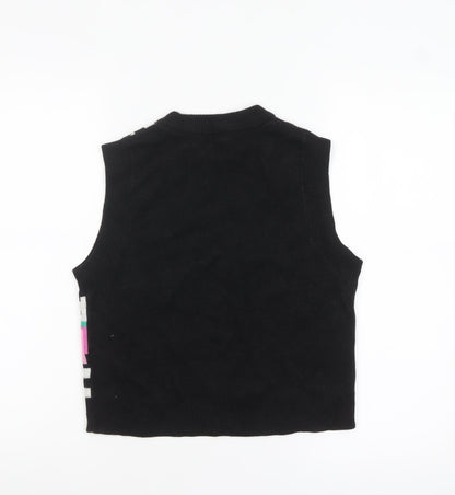 Womens UK Size 2XS H&M Multicoloured Vest Jumper