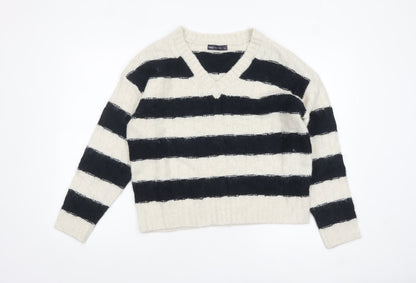 Womens UK Size M Marks and Spencer Multicoloured Pullover Jumper