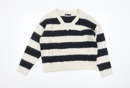 Womens UK Size M Marks and Spencer Multicoloured Pullover Jumper
