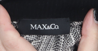 Womens UK Size S MAX&Co. Black Pullover Jumper
