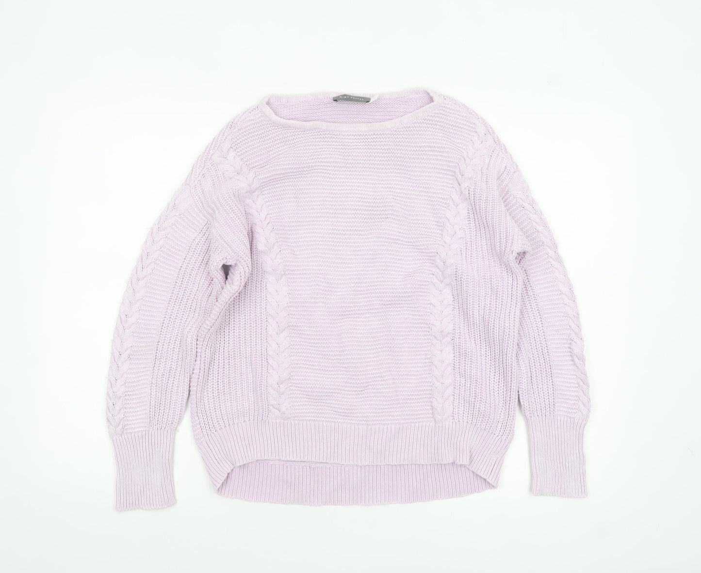 Womens UK Size M Mint Velvet Pink Pullover Jumper