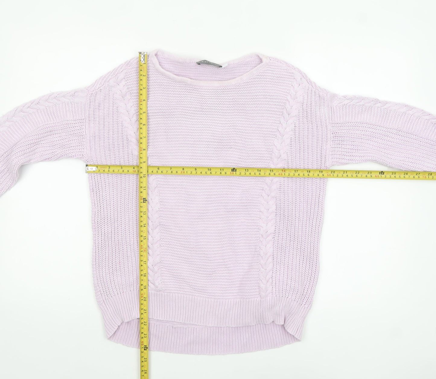 Womens UK Size M Mint Velvet Pink Pullover Jumper