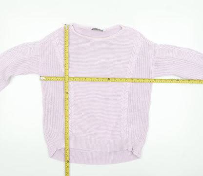 Womens UK Size M Mint Velvet Pink Pullover Jumper