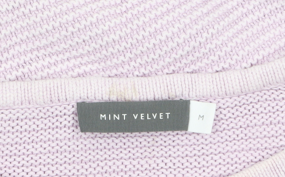 Womens UK Size M Mint Velvet Pink Pullover Jumper