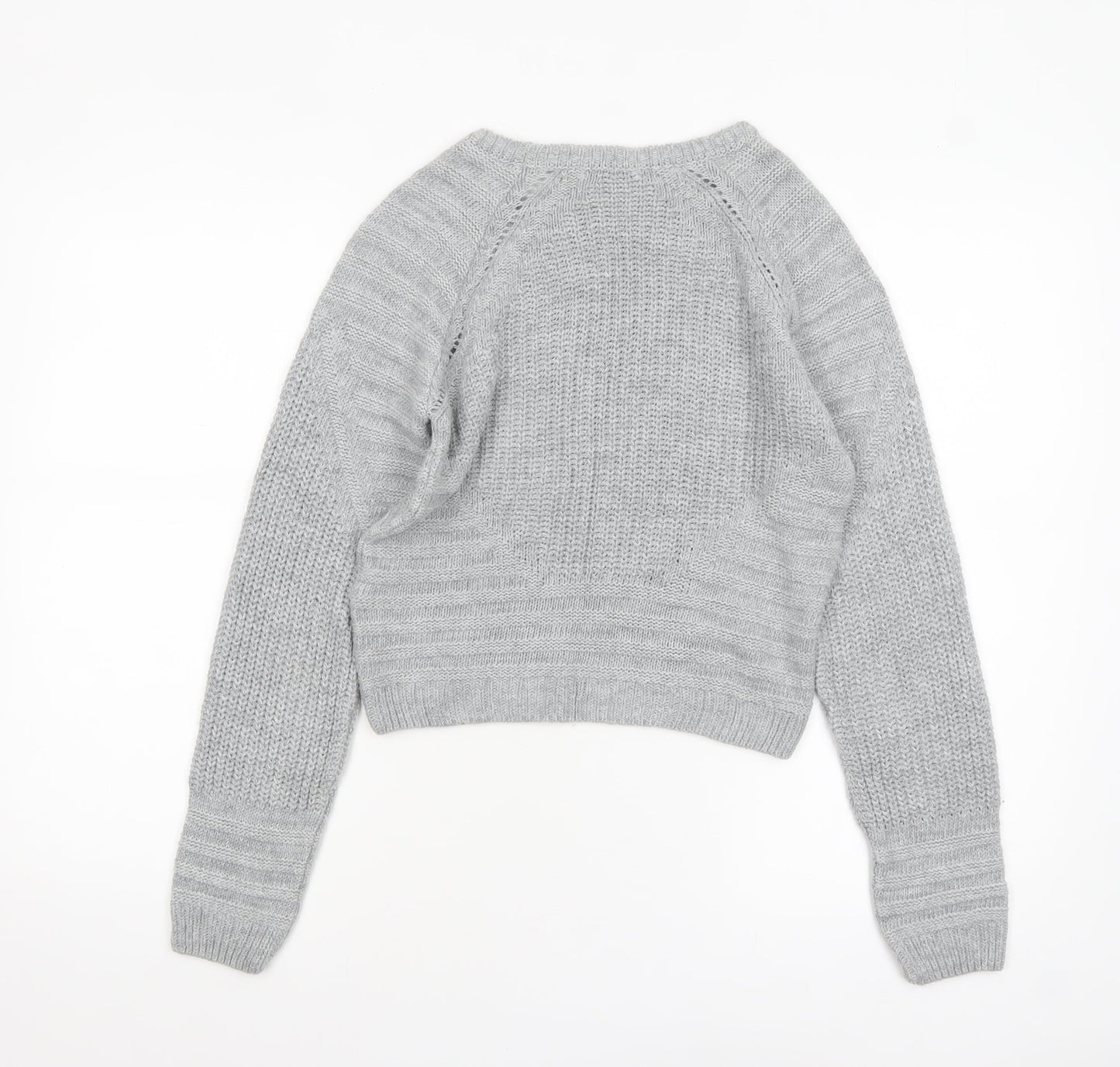 Womens UK Size 10 NEXT Grey Pullover Jumper