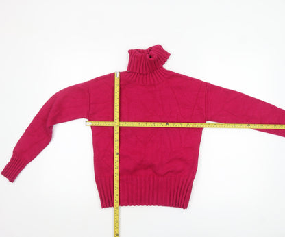 Womens UK Size 2XS Banana Republic Red Pullover Jumper