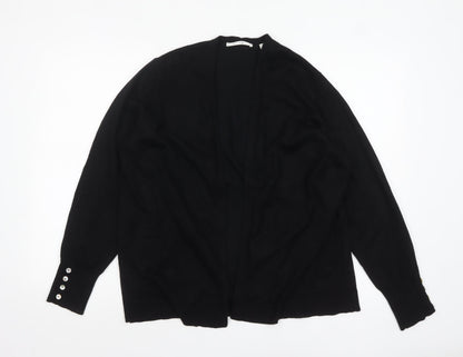 Womens UK Size L Cyrus Black Cardigan Jumper
